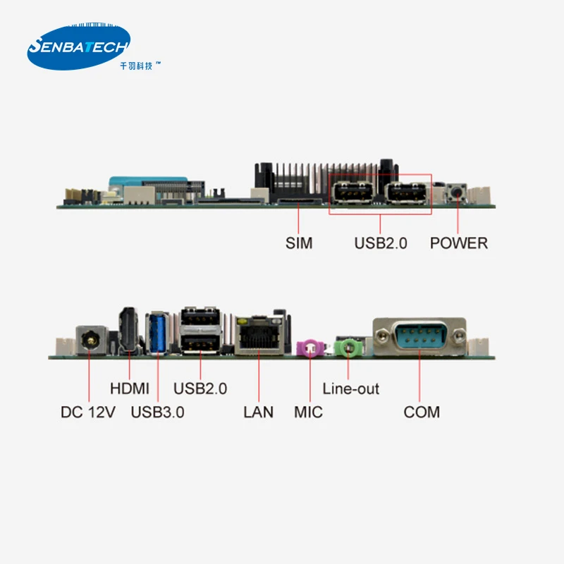 RK3568 Rockchip low cost embedded motherboard arm linux board with LVDS EDP HDMI1.4 ports