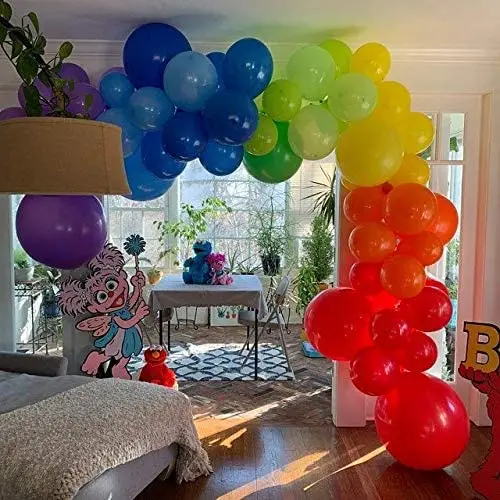 12 inch 50pcs matt color latex balloon birthday party decor balloon garland set kids party supplies wedding event decoration