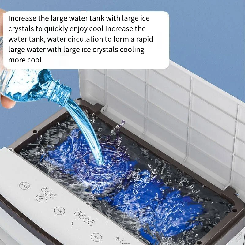 YD0501 Air conditioning fan refrigeration Household small water-added air conditioning fan Water-cooled fan Industrial chiller