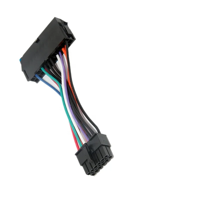 
15cm ATX 24 Pin to 12 Pin Power Supply Cable 24p to 12p Cord For Acer Q87H3-AM power cable 
