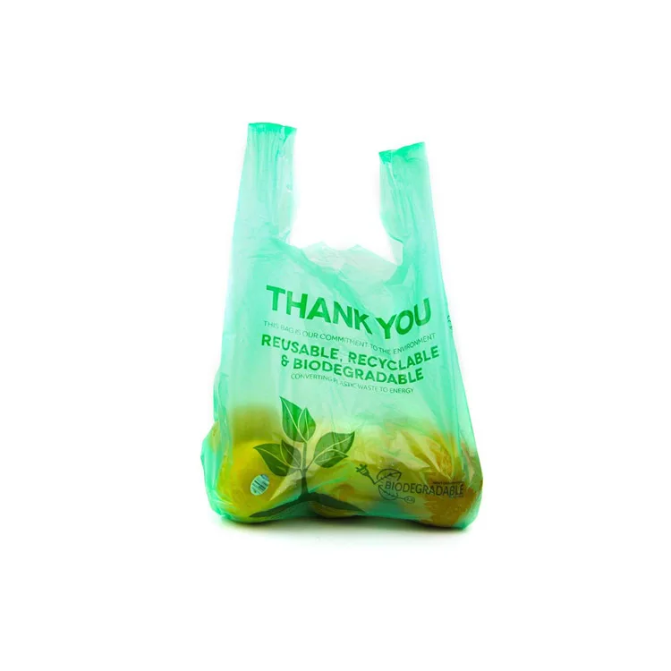 Bolso de compras plastico resistente del Polybag del del precio de fabrica con el logotipo modificado