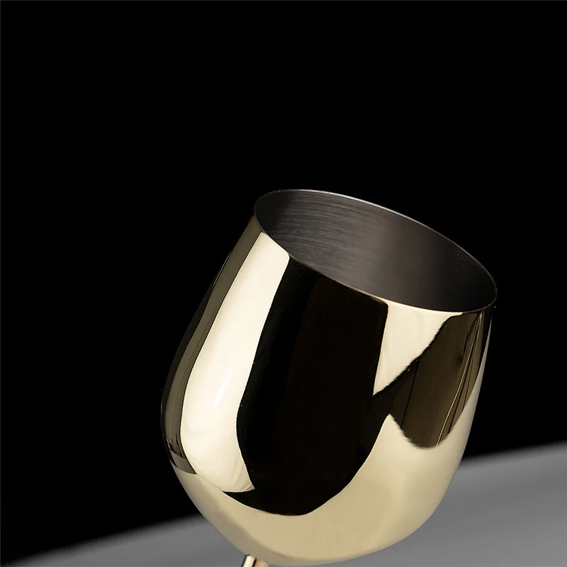 Wine Cocktail Cup Goblet Wedding 250ml Metal gold stainless steel champagne glass flutes
