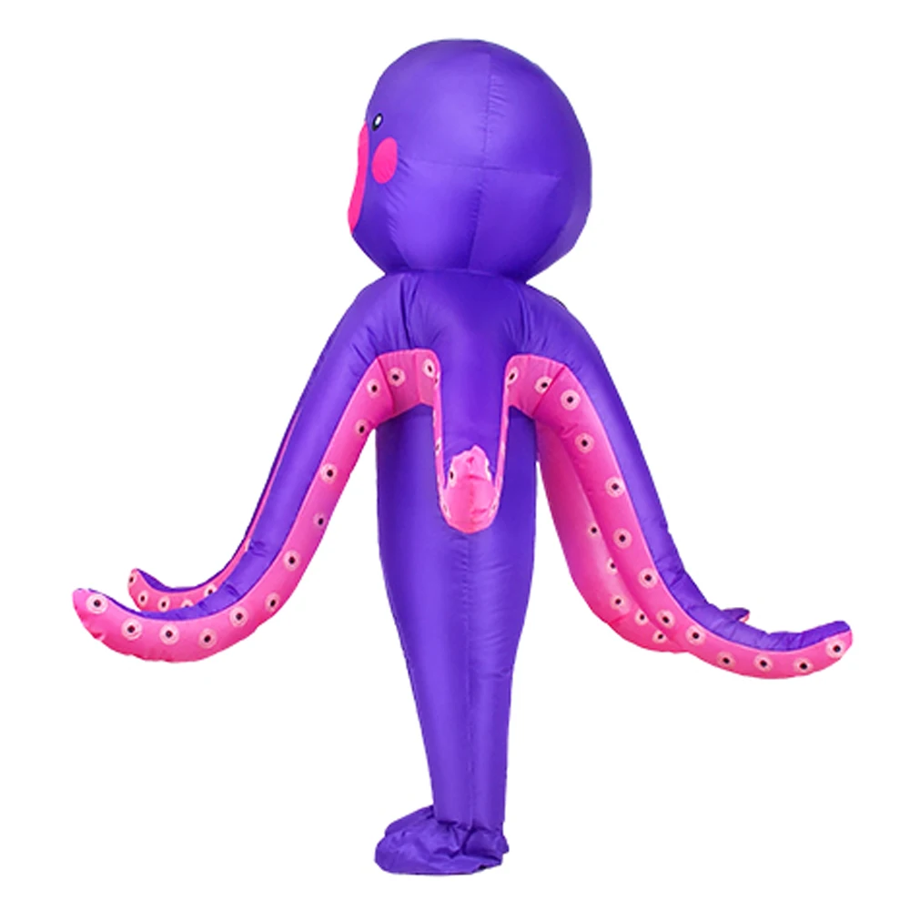 Top Quality Inflatable Halloween Octopus Tentacles Cuttlefish Baby Children Costumes Clothes