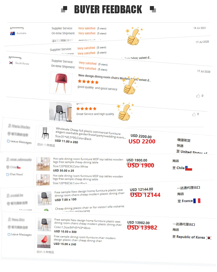 Most popular Full PP plastic dining room furniture plastic relaxing dining chairs stacking dining plastic chairs