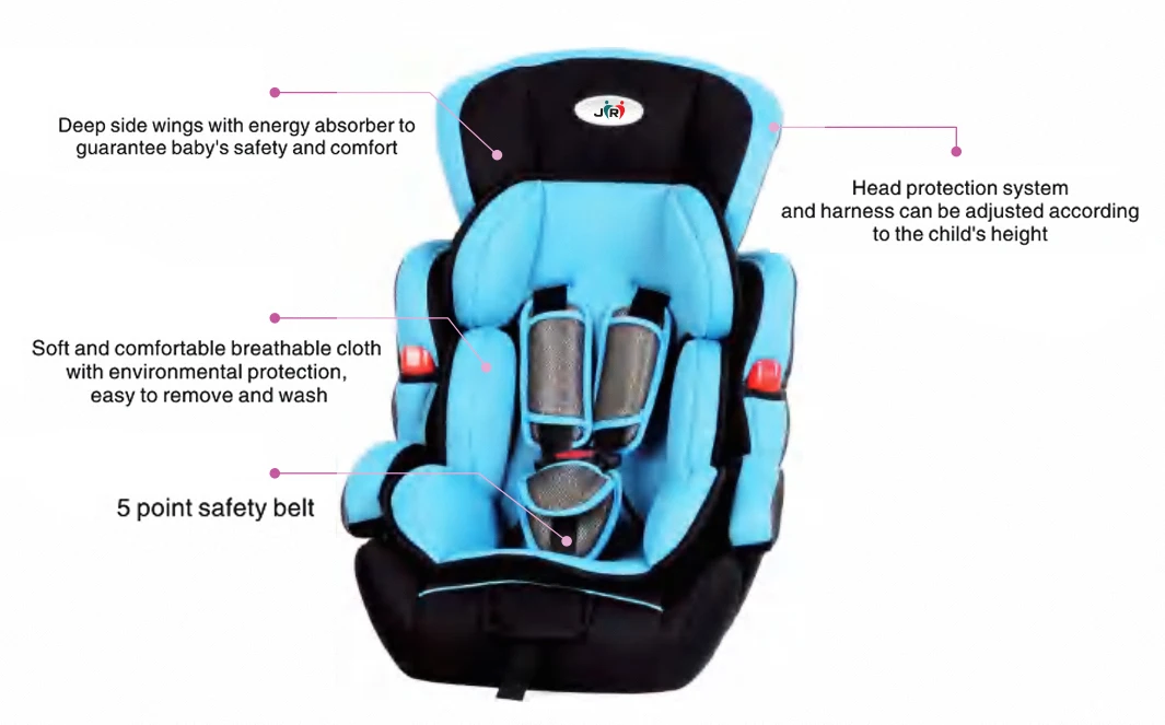 high quality safety child car seat breathable 3-point vehicle safety belt child car seat used child car seat for sale alibaba