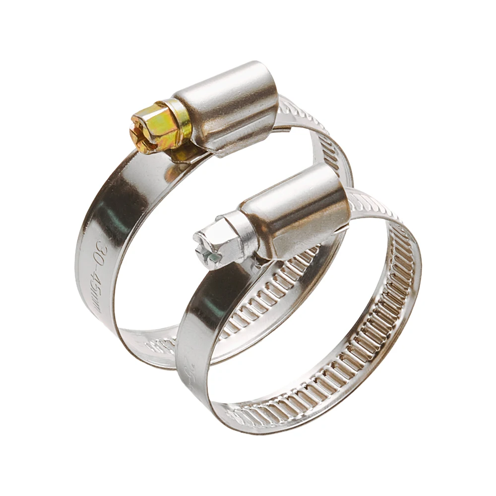 Germany type W4 W2 stainless steel worm gear hose clamps abrazaderas de acero inoxidable for hardware store in general