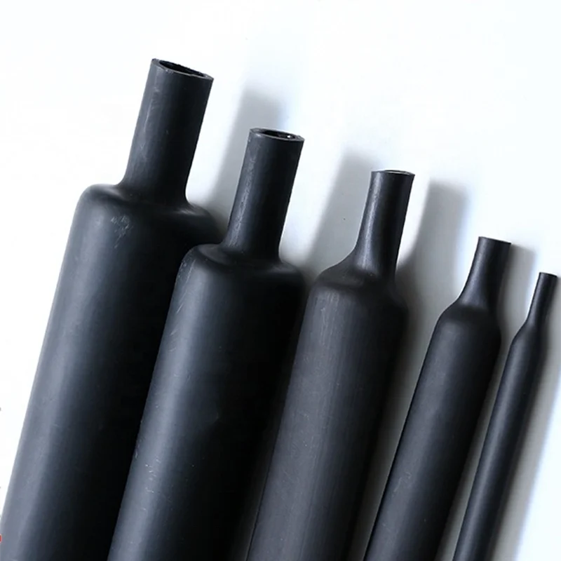 Halogen-free flame-retardant heat-shrinkable tubing  complete specifications waterproof wire protection tube electrical casing