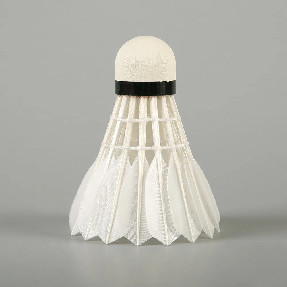 badminton shuttle cock in goose feather wholesale