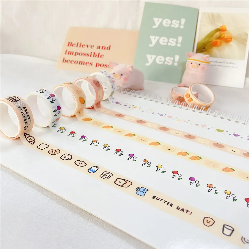 Cute Bear Masking Tape DIY Decor Journal Korea Winzige INS Washi Tapes