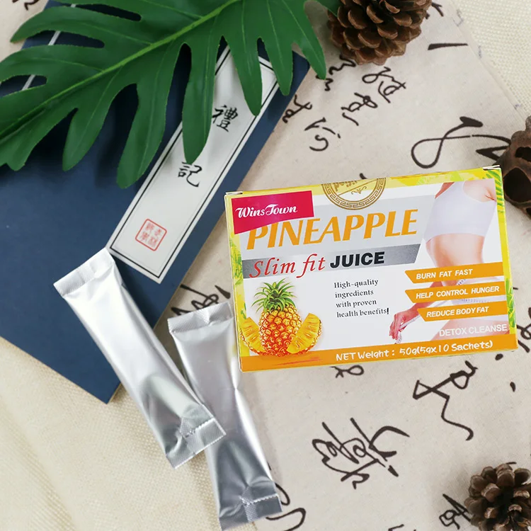 Weight Loss Control Drink Slimming Instant Fit Fruit Juice Powder Fat Blaster Flat Belly