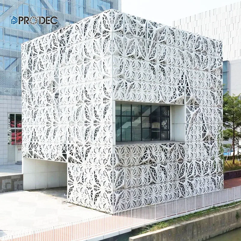 commercial decorative modern aluminum facade panel outdoor exterior wall panels for building materials