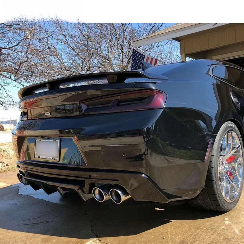Exterior body kit for camaro auto parts Zl1 Style Rear Diffuser spoiler for Camaro 2016+