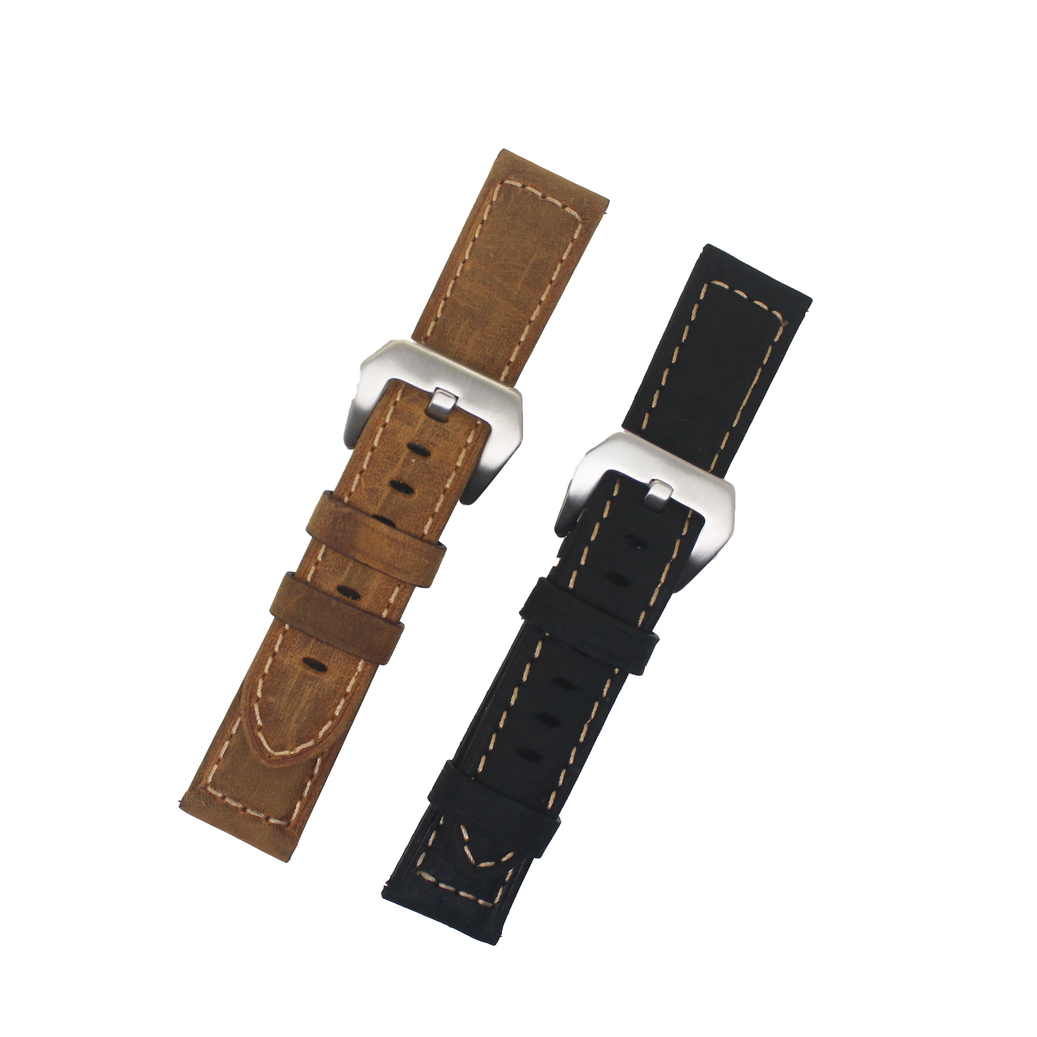 
Superior Qualified frosted watch with changeable genuine leather watch strap 