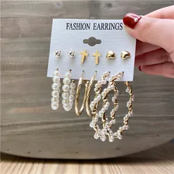 Markdown sale diamond hoop cd mushroom earrings xuping bow louuuuuuis vuittttttton earrings butterfly cross moon earrings