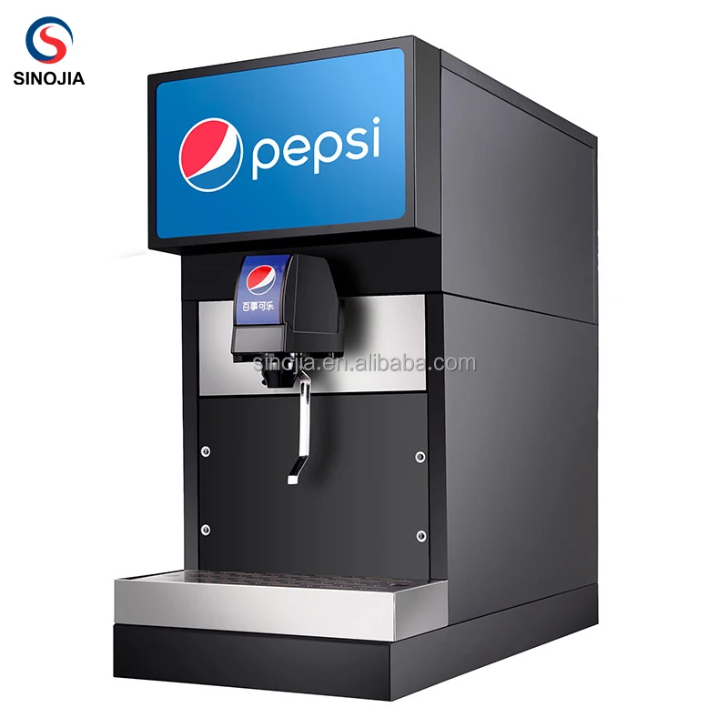 New Arrival Commercial Cola Machine / Self -Service Coca -Cola Beverage Machine / Milk Drinks Dispenser