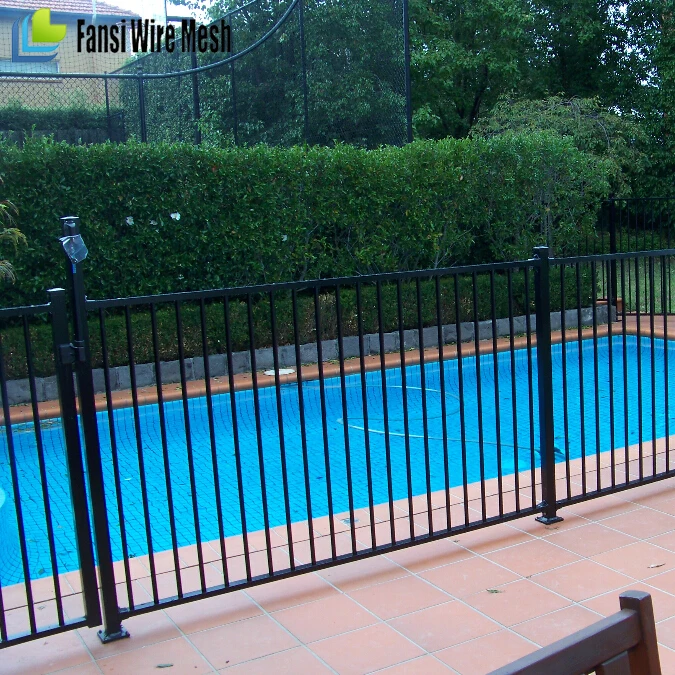 Sustainable security assurance easy installing swimming pool fencing