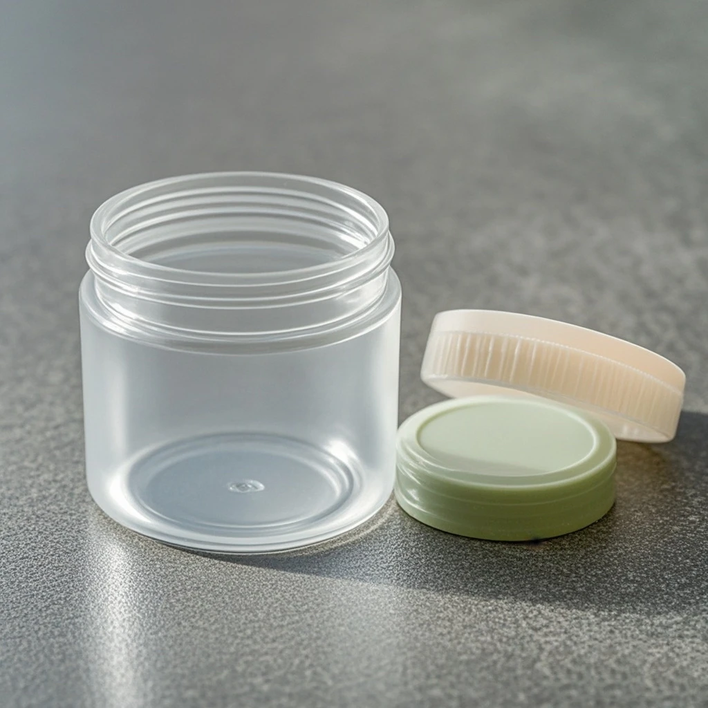 2 oz 360 ml 400 500 g Food grade Round clear PET honey bottle yellow screw lids wide mouth peanut butter jars plastic jar