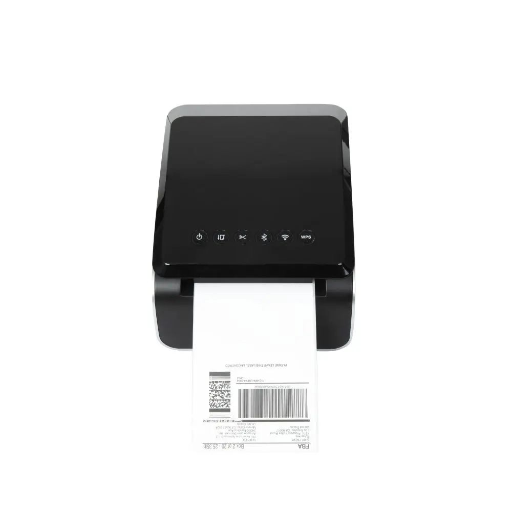 Brother 110mm 4 inch Thermal Label Wifi Printer Wireless, Fast Electronic Label  LP45, Black