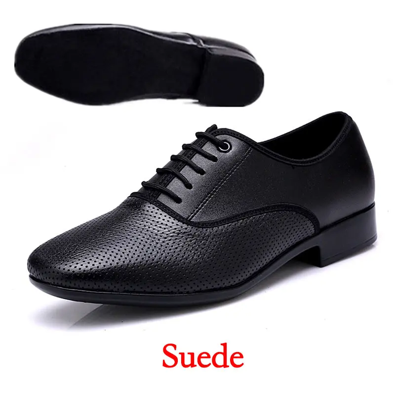 Genuine Leather Men Dance Shoes  Modern Shoes Adult Ballroom Dancing Shoes