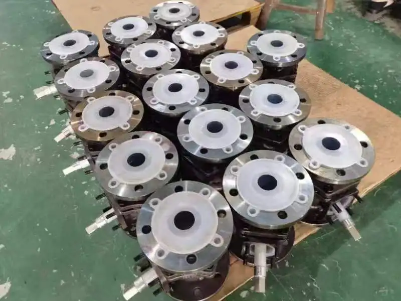 Factory Direct Sells Stainless Steel DN50 2 Inch  Flange Pneumatic Ball Valve