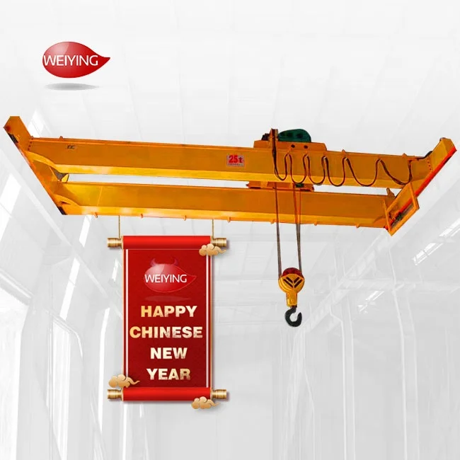 Bridge Crane Work Specifications Double Girder Bridge 20/5 Ton Overhead Crane