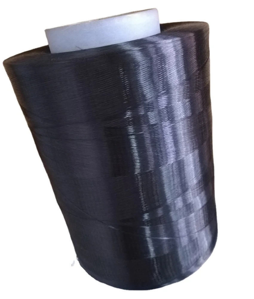 UHMWPE High Modulus Polyethylene Yarn 400D Black Safe Thread UHMWPE Cut-Resistant Fiber UHMWPE High-Strength Filament