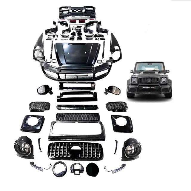 Mercedes Benzz big g body kit G-class old model upgrade new model appearance upgrade B babos old to new Mercedes Benzz big g
