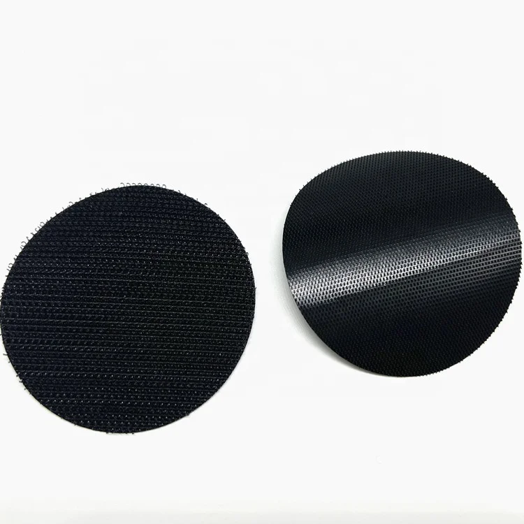 For shoes clothes Nylon circle loop fastener tape self locking Reusable adjustable soft injection micro hook and loop