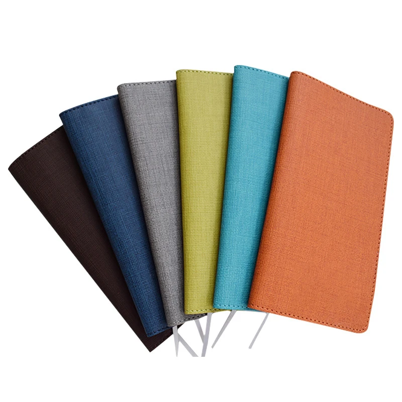 Распродажа, недорогой тонкий дорожный ноутбук с карманом для карт, дизайнерский кожаный ноутбук