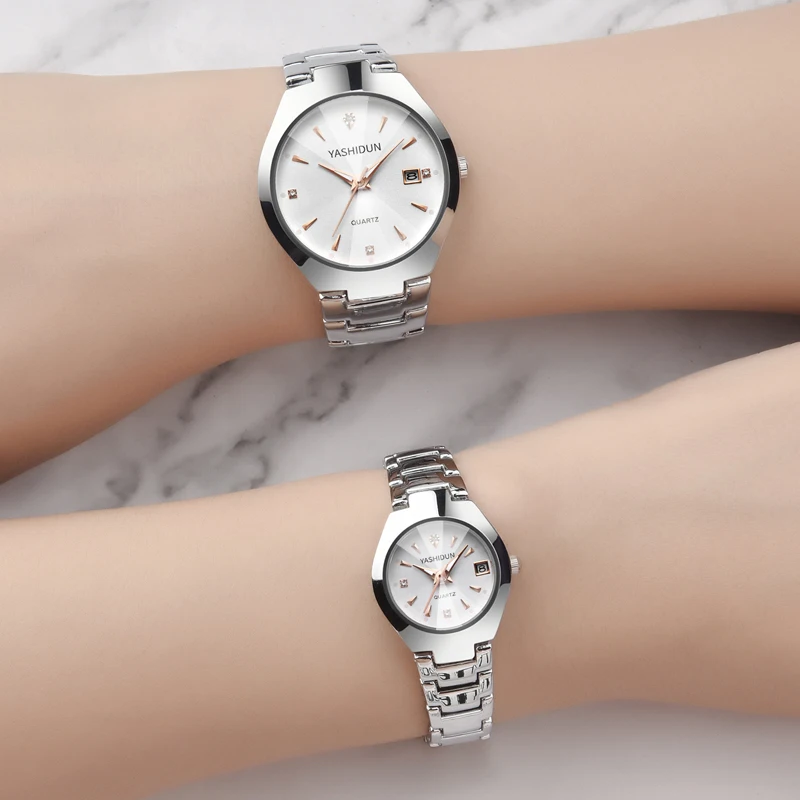 2022 Dubai Trend Couple Fashion Premium Luxury Japanese Movement Quartz Watch OEM