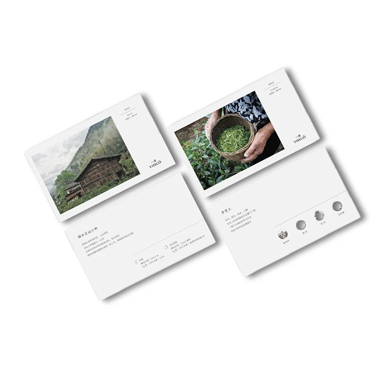 free sample Professional custom postcard thank you card custom printing