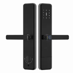 TTlock or Tuya Wifi Mobile Phones APP Control Smart Lock Digital Keypad NFC Key Card Biometric Fingerprint Door Lock