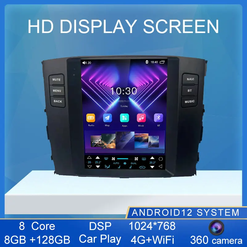 Tesla Style Android 13 car multimedia dvd player For Mitsubishi Pajero V97 V93 2007-2020 2din radio gps navigation stereo