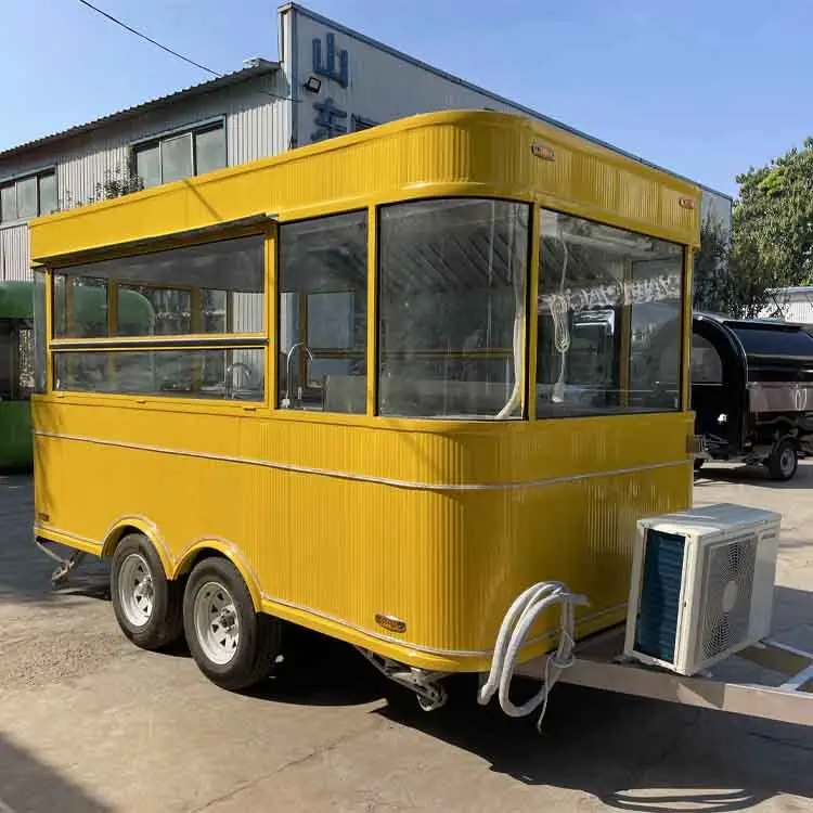 ODM OEM мобильный грузовик для уличной еды продажи США Европа Австралия кофе пицца трейлер еда торговый прицеп полностью оборудованный