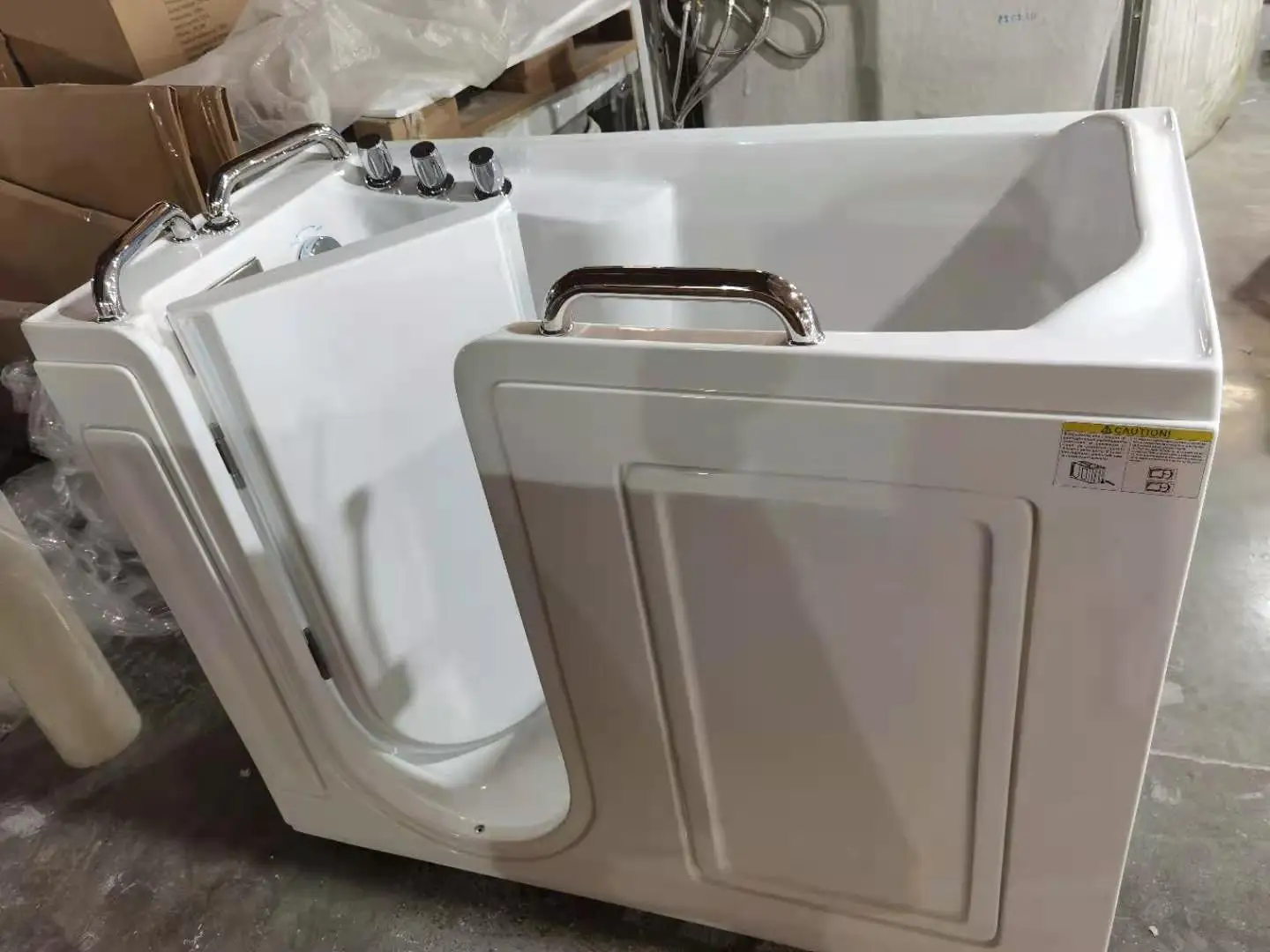 FOSHAN factory walk in tub shower combo with low step-in height 100mm walk-in bath SG5327