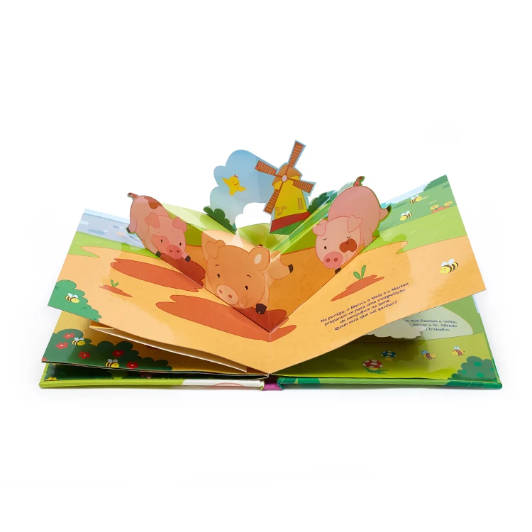 Children Color Booklet Printing Creative English Book For Child