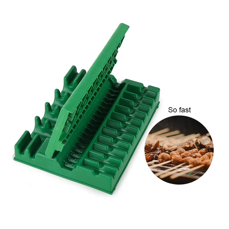 Street Wear casual cook BBQ String Machine Meat Skewer Box Skewer Tools home Skewers the kebab maker Box