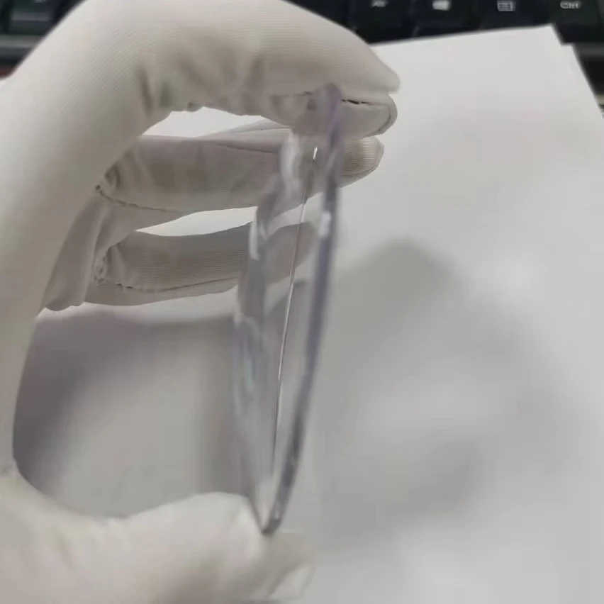 Good Quality Lenses 1.59 Bifocal Flat Top Polycarbonate Optical Lenses Eyes Protection 75MM