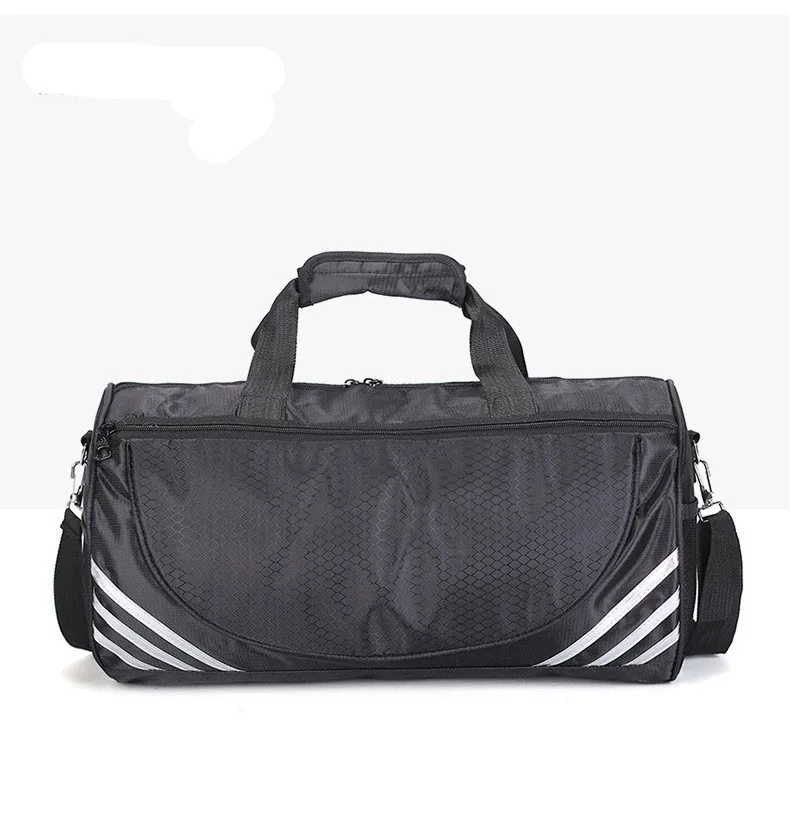 Custom Wholesale  Sport Fitness Handbag Casual Fitness Gym Large Capacity  Waterproof  Nylon Sport Bag Duffel Bag