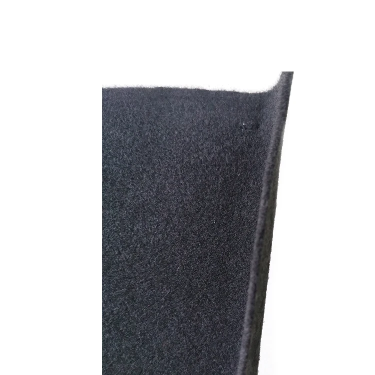 Sound Proofing Roll Black Non Woven Needling Felt Fabric Mattress Sheet Recycled