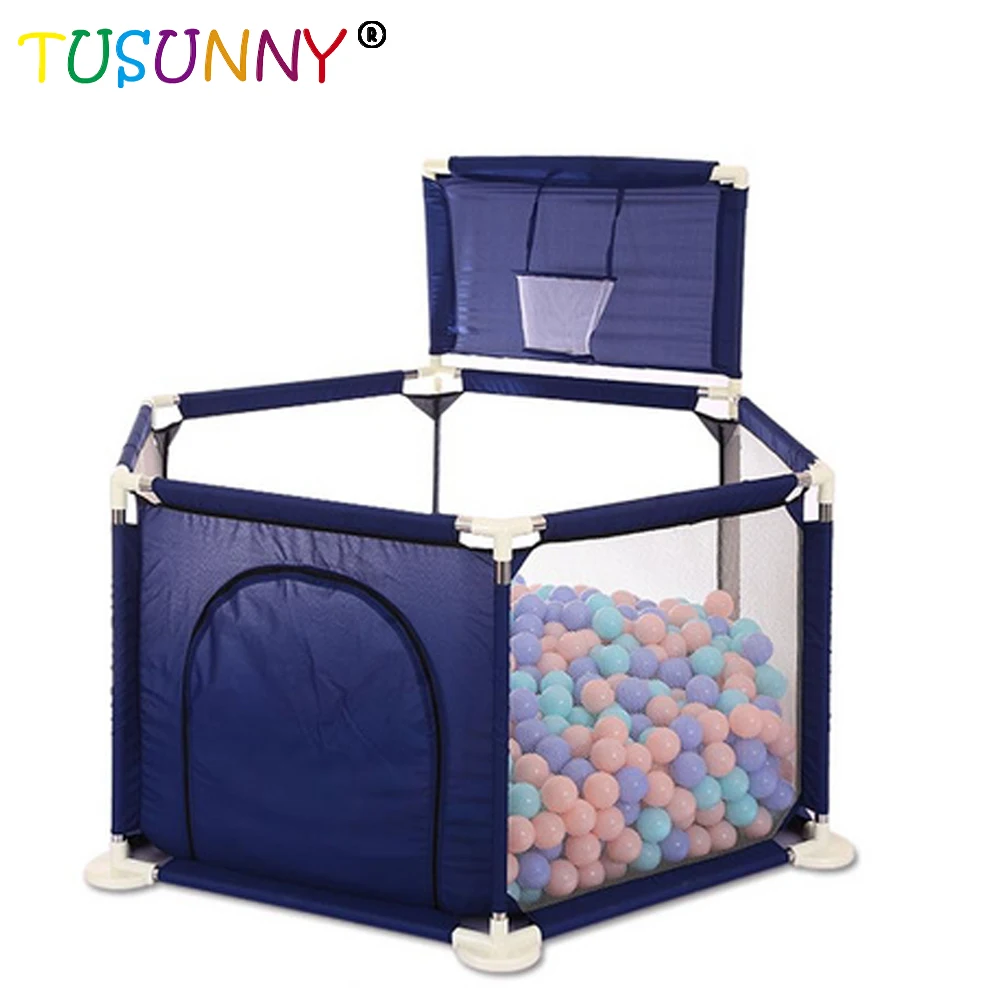 Ball Pit Baby Playpen Children Toy Tent Ball Pool with Basket Outdoor Toys for Children Ballenbak