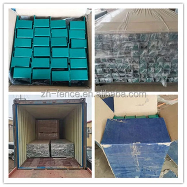 2024 new design green PVC V mesh wire fence