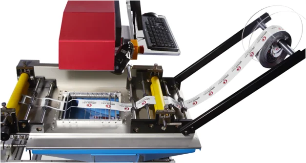 Лазерная гравировальная машина Gbos для резки ткани текстиля CO2 CNC CCD камеры этикеток по дереву