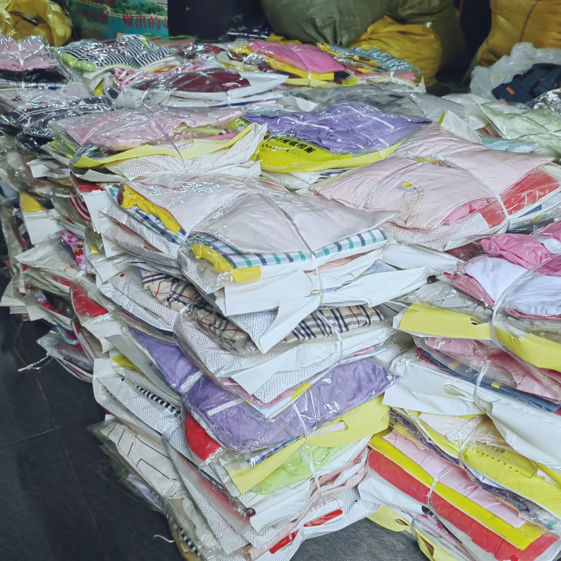 overstock Wholesale girls short sleeve summer dress good quality dress leftover surplus dresses