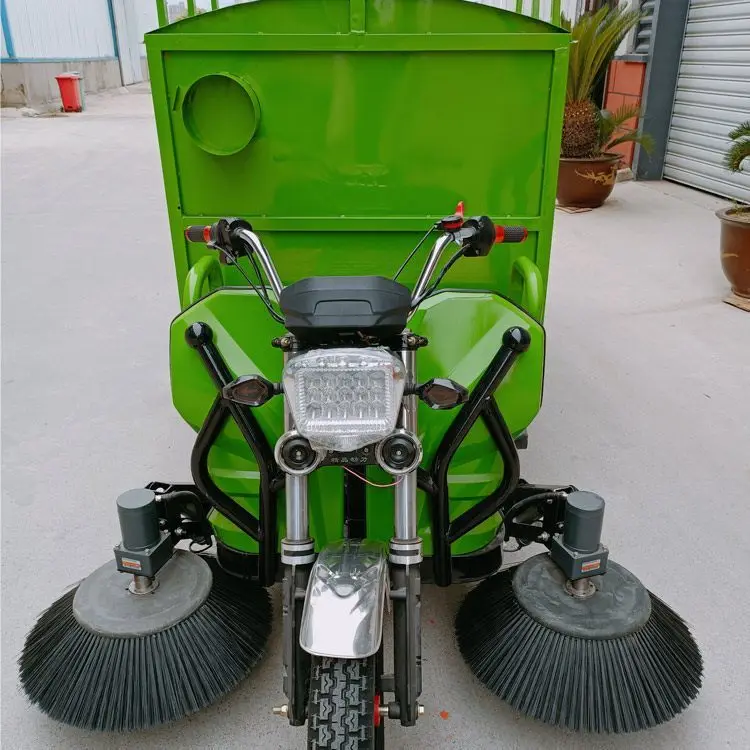 park road cleaning sweeper vacuum leaf cleaner electric parking lot sweepers