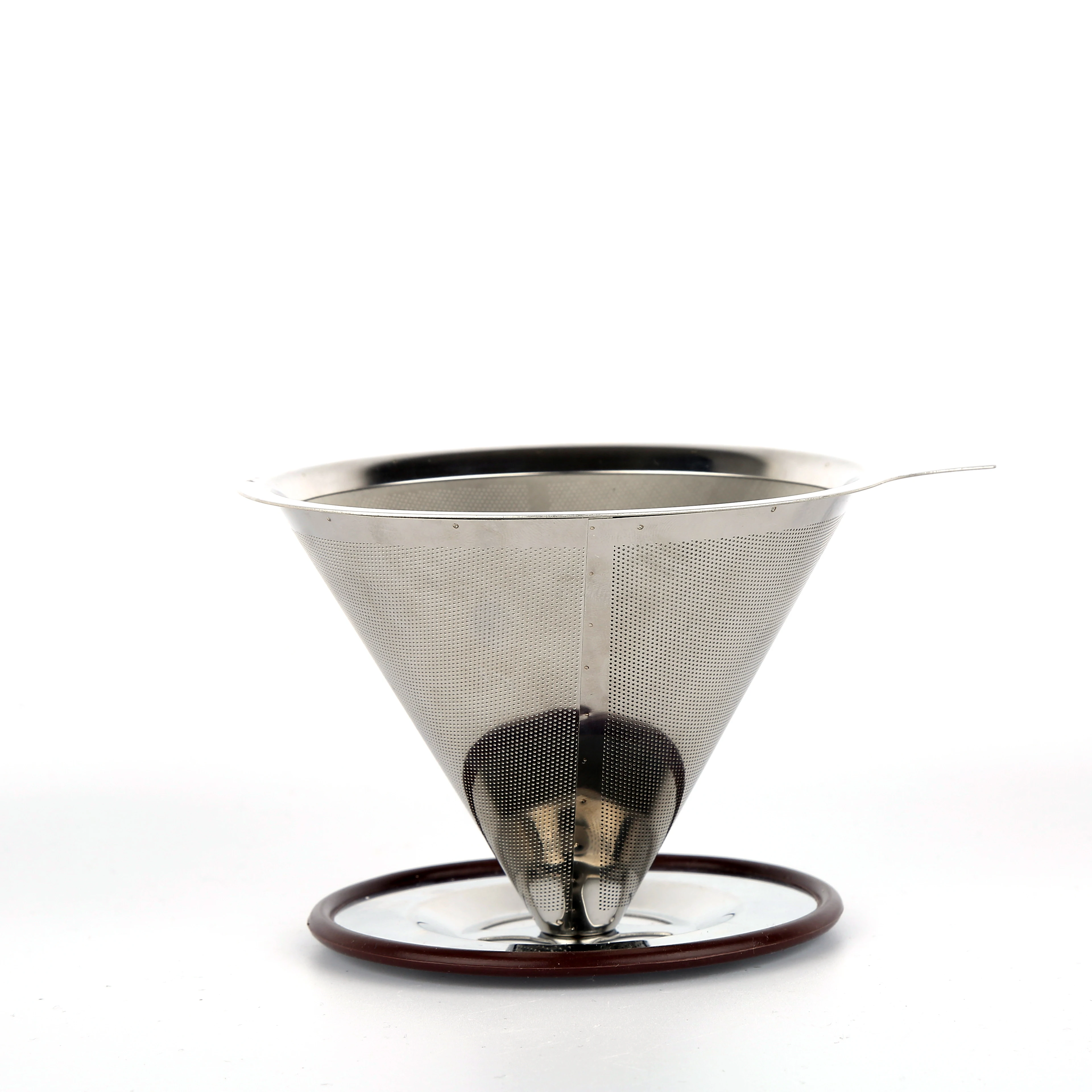 Excellent Quality 304 Coffee Filter Reusable Filters Stainless Steel Slow Drip Pour Over Coffee Dripper