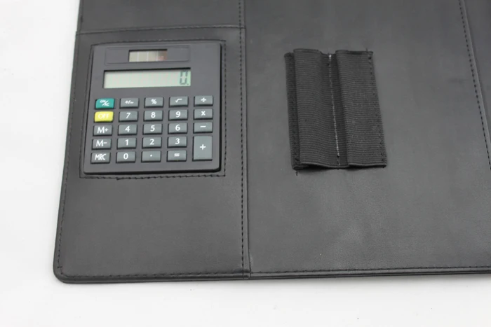 Business Portfolio A4 Conference Organiser Manufacture PU Leather Portfolio File Folder