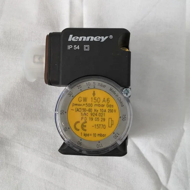 GW 150 A6 max working pressure 150mbar compact wind pressure switch