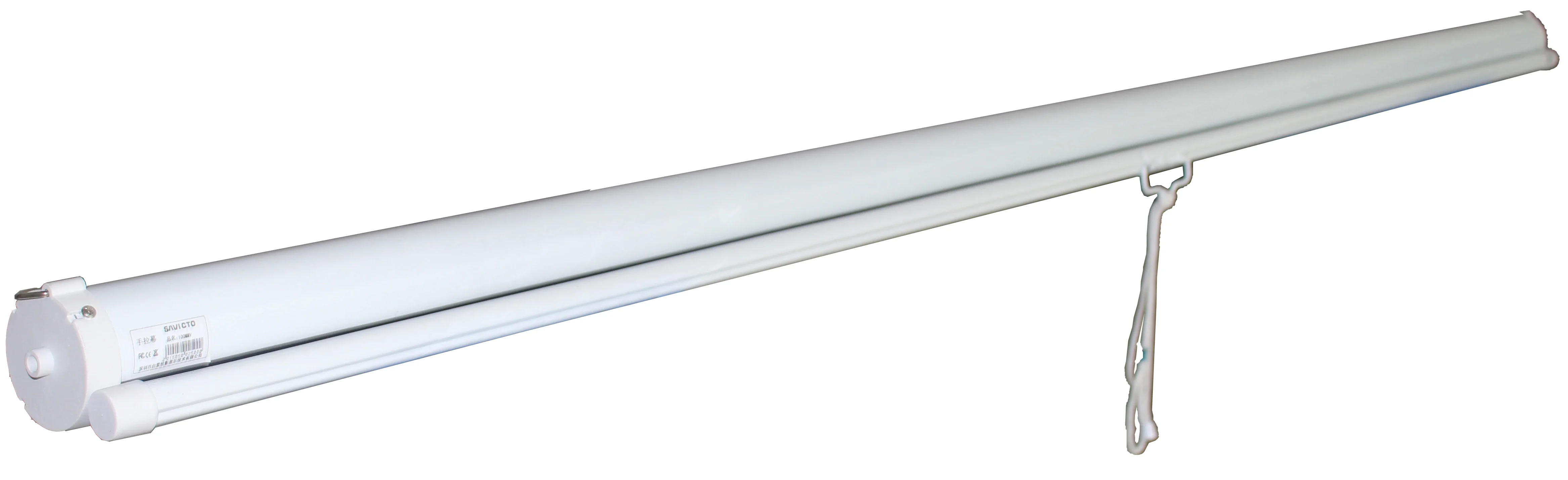 
70 inch Manual Pull Down Projection Screen with matte white fabric Wall Mounted Projector Screen 