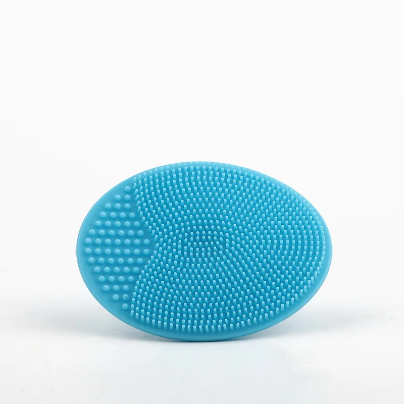 Baby massage comb bath wipe soft shampoo brush silicone baby shampoo brush